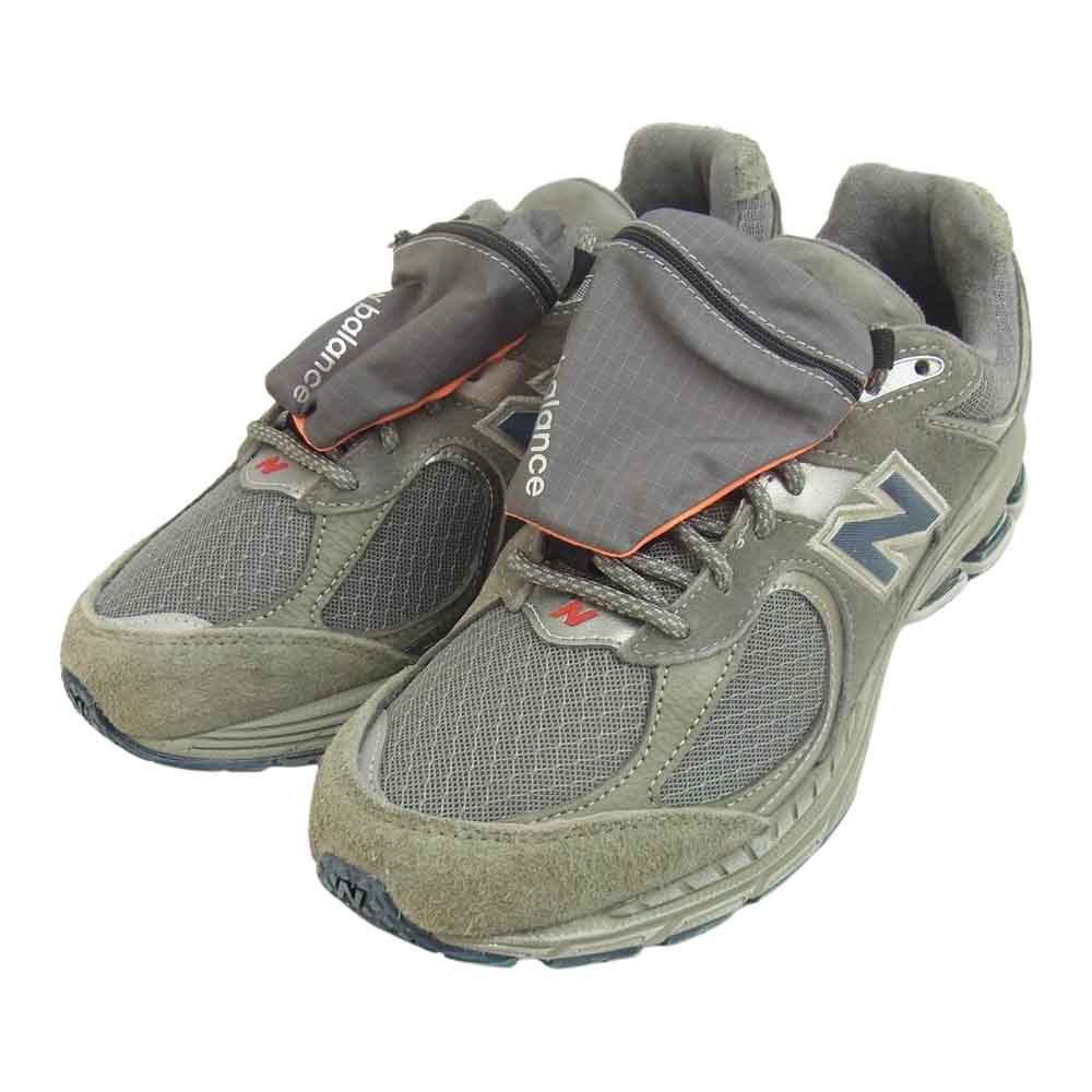 NEW BALANCE ニューバランス M2002RVA レザー スニーカー シューズ グレー系 27.0D【新古品】【未使用】【中古】