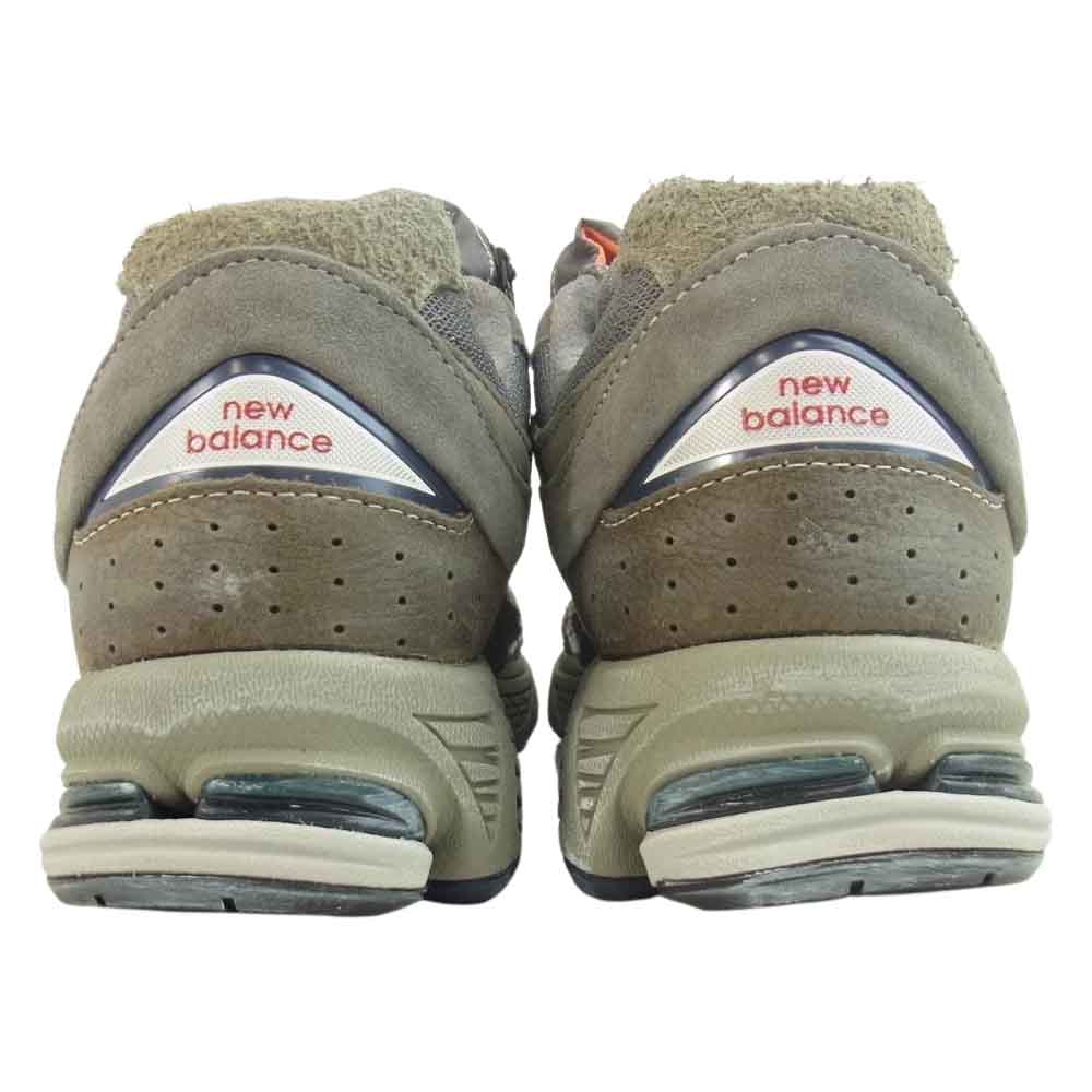 NEW BALANCE ニューバランス M2002RVA レザー スニーカー シューズ グレー系 27.0D【新古品】【未使用】【中古】