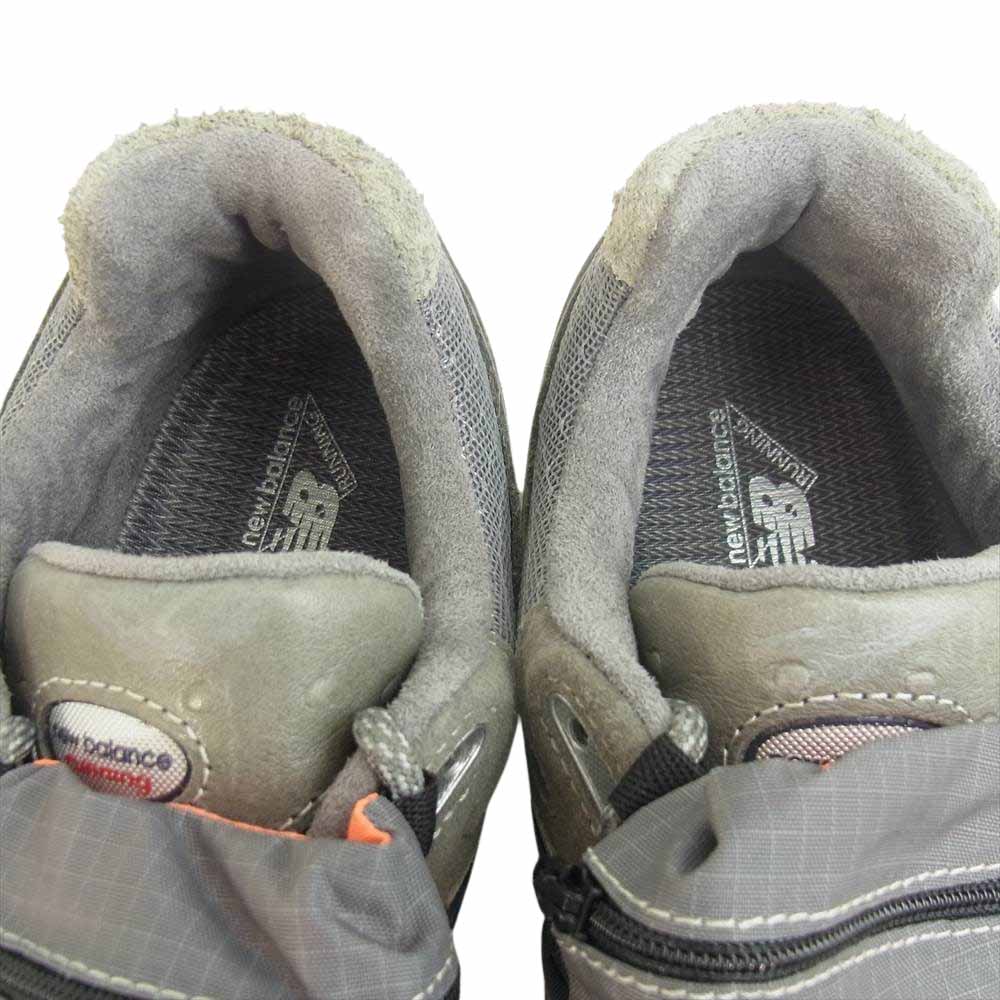 NEW BALANCE ニューバランス M2002RVA レザー スニーカー シューズ グレー系 27.0D【新古品】【未使用】【中古】