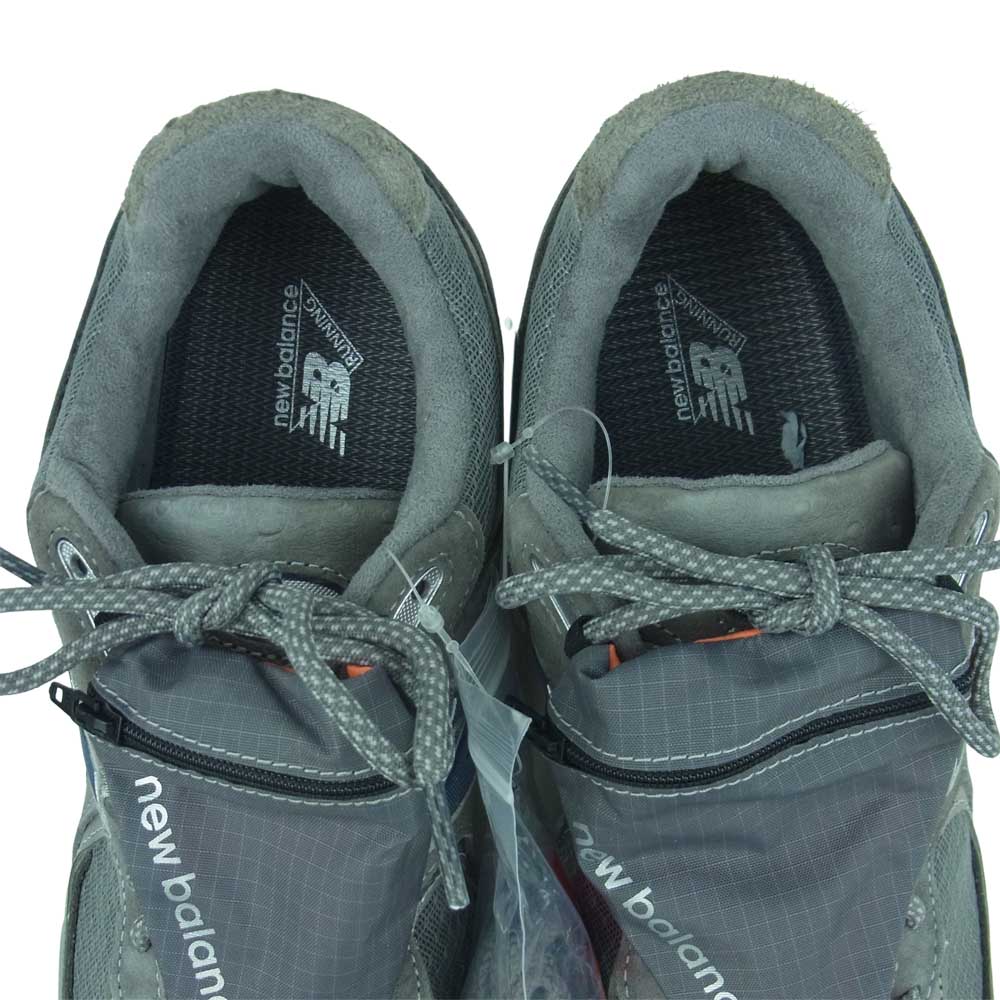 NEW BALANCE ニューバランス M2002RVA レザー スニーカー シューズ ベトナム製 グレー系 27.5cm【新古品】【未使用】【中古】