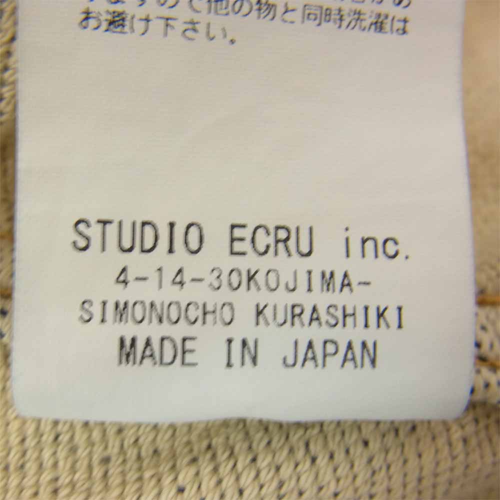 FOB FACTORY エフオービーファクトリー ストレッチ デニム ジャケット インディゴブルー系 L【中古】