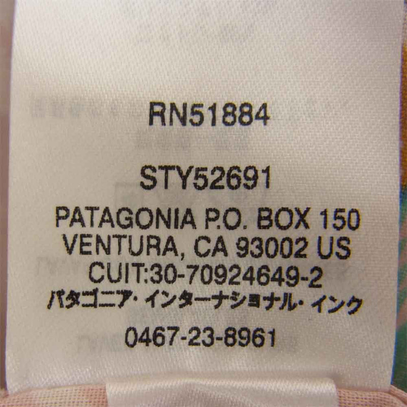 patagonia パタゴニア 17SS 52691 GO TO SHIRT ゴー トゥ シャツ ピンク系 M【中古】