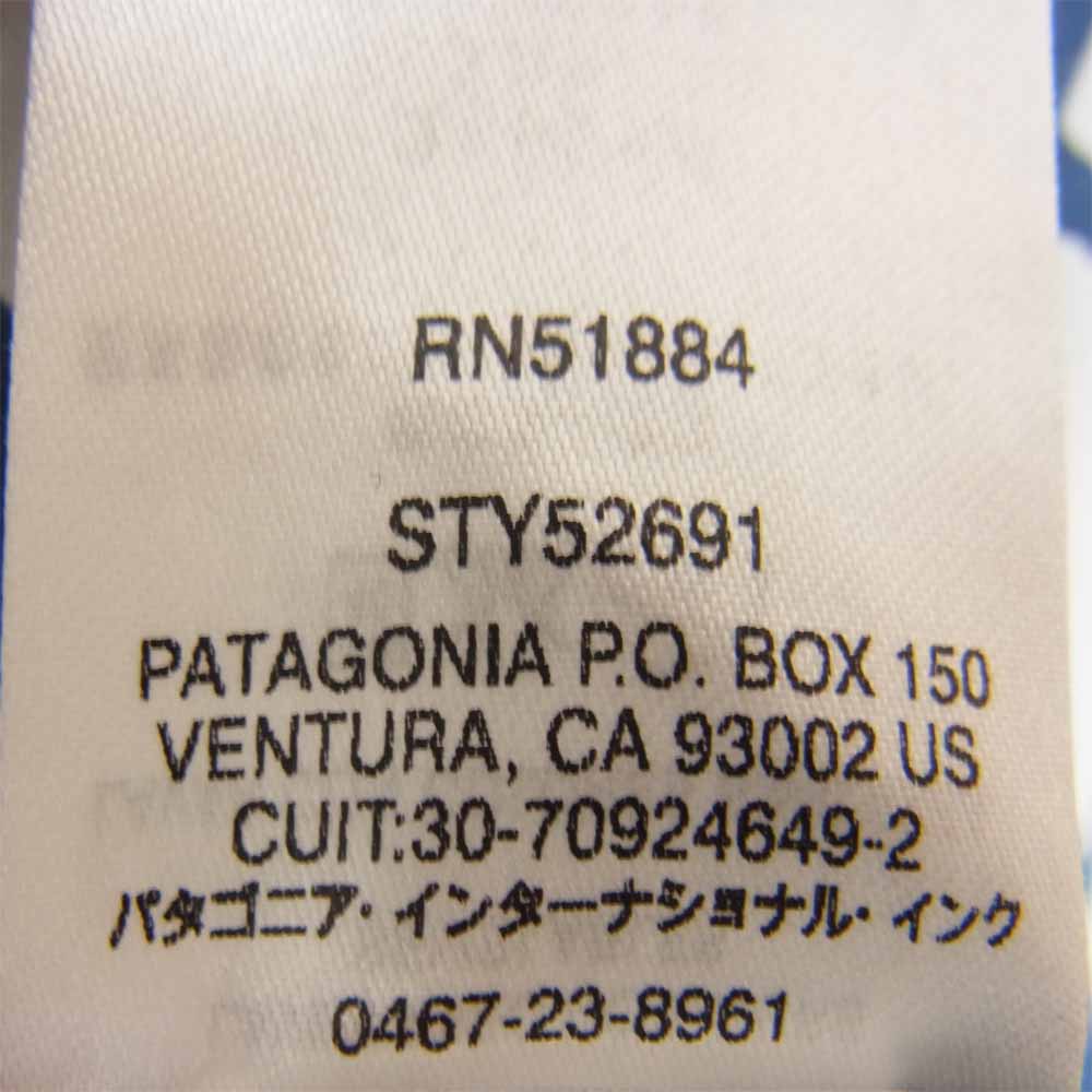 patagonia パタゴニア 17SS 52691 GO TO SHIRT ゴー トゥ シャツ ブルー系 S【中古】