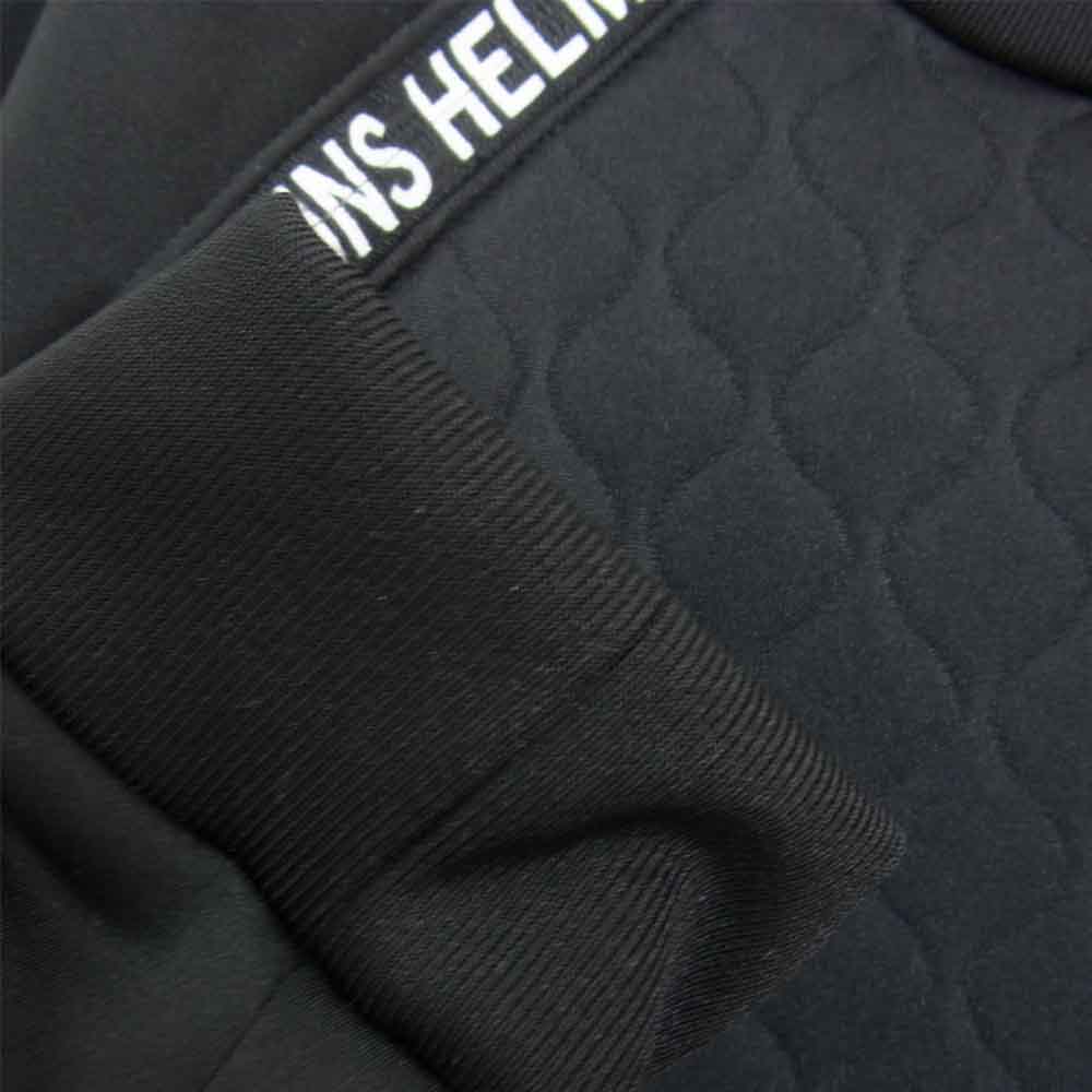 キャプテンズヘルム QUILTED TEC SWEAT キルティング テック スウェット ブラック系 L【中古】