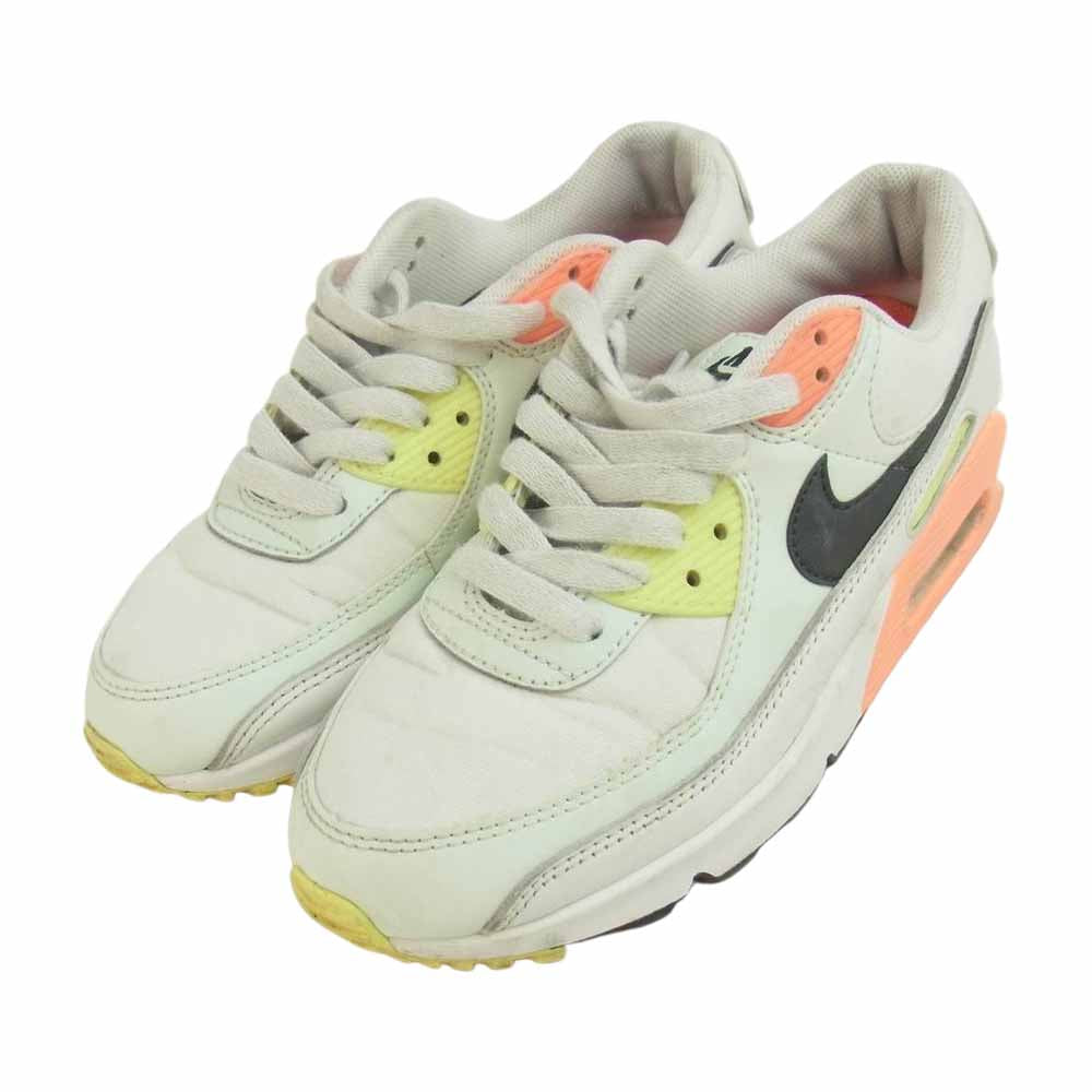 NIKE ナイキ CV8819-101  WMNS AIR MAX 90 ウィメンズ エアマックス 90 スニーカー ホワイト系 24.5㎝【中古】