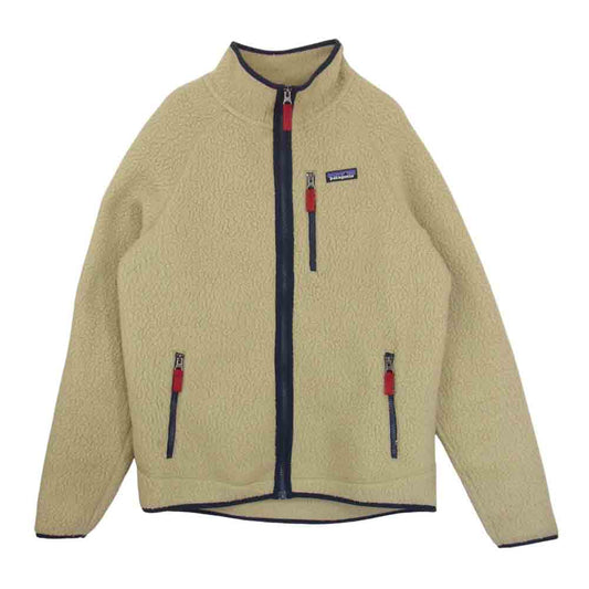 patagonia パタゴニア 17AW 22800 Retro Pile Fleece Jacket  レトロ パイル フリース ジャケット ベージュ系 M【中古】