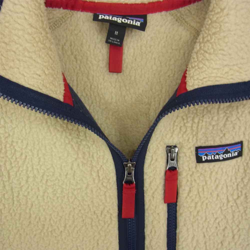 patagonia パタゴニア 17AW 22800 Retro Pile Fleece Jacket  レトロ パイル フリース ジャケット ベージュ系 M【中古】
