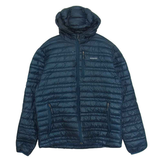 patagonia パタゴニア 12SS 84765 12年製 ULTRALIGHT DOWN HOODY　ウルトラライト ダウン フーディー  ジャケット グリーン系 M【中古】