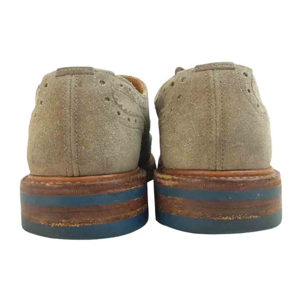 Tricker's トリッカーズ BOURTON バートン スエード メダリオン