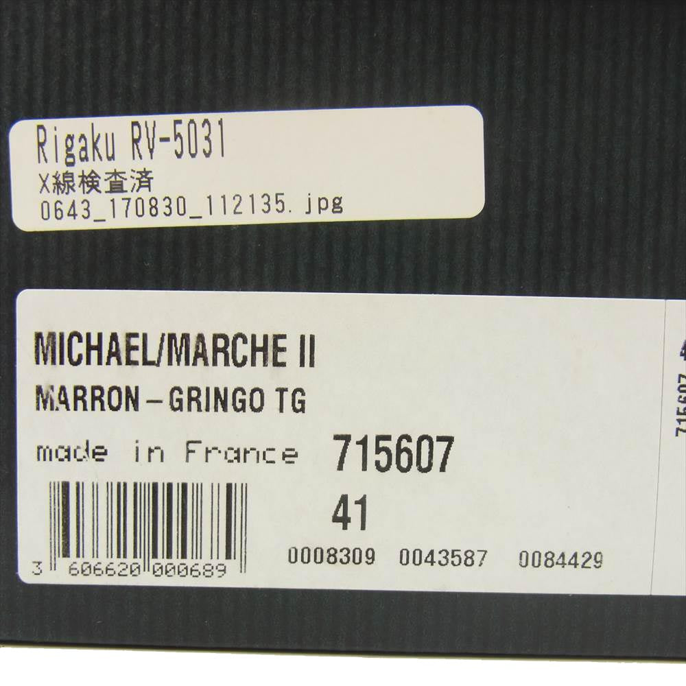 Paraboot パラブーツ 715607 MICHAEL MARRON ミカエル マロン チロリアン シューズ ブラウン系 41【中古】