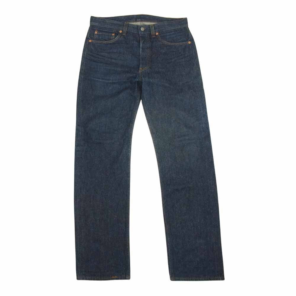 Levi's リーバイス 90s フラッシャー付 ボタン裏刻印653 501XX デニム パンツ インディゴブルー系 33【中古】