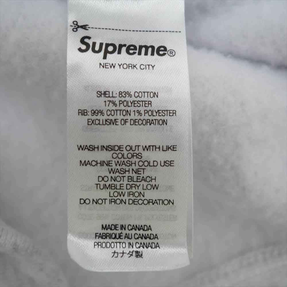 Supreme シュプリーム 22SS Stars Arc Hooded Sweatshirt スターズ アーチ ロゴ フーデッド スウェット シャツ プルオーバー パーカー グレー系 S【新古品】【未使用】【中古】