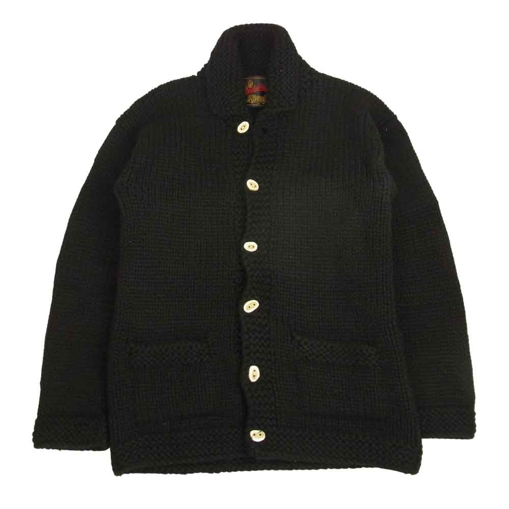 TENDERLOIN テンダーロイン KANATA T-Malamute カナタ カウチン ニット ブラック系【中古】