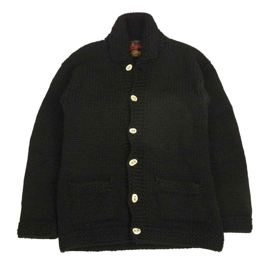 TENDERLOIN テンダーロイン KANATA T-Malamute カナタ カウチン ニット ブラック系【中古】