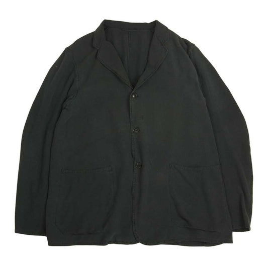 COMOLI コモリ 21AW U03-01017 シルク100％ シルクネル ジャケット  チャコール系 2【中古】