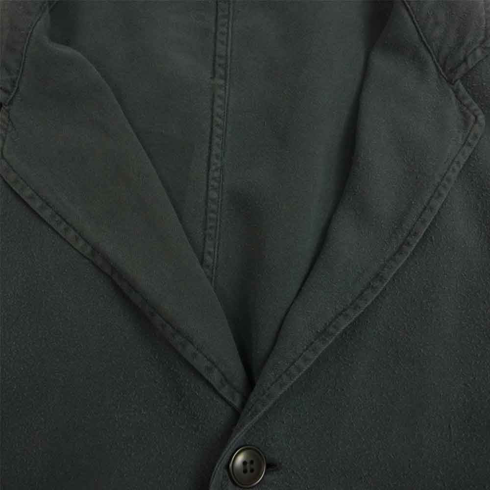 COMOLI コモリ 21AW U03-01017 シルク100％ シルクネル ジャケット  チャコール系 2【中古】
