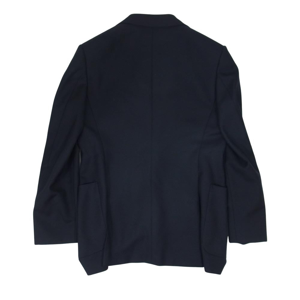 COMOLI コモリ 18AW N03-01016 1LDK AOYAMA HOTEL BLAZER 2つ釦 ブレザー ネイビー系 1【美品】【中古】