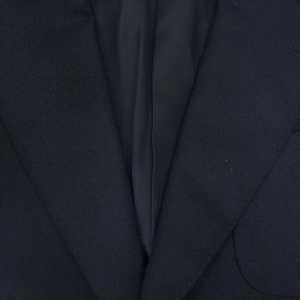 COMOLI コモリ 18AW N03-01016 1LDK AOYAMA HOTEL BLAZER 2つ釦 ブレザー ネイビー系 1【美品】【中古】