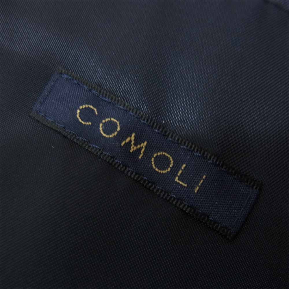 COMOLI コモリ 18AW N03-01016 1LDK AOYAMA HOTEL BLAZER 2つ釦 ブレザー ネイビー系 1【美品】【中古】