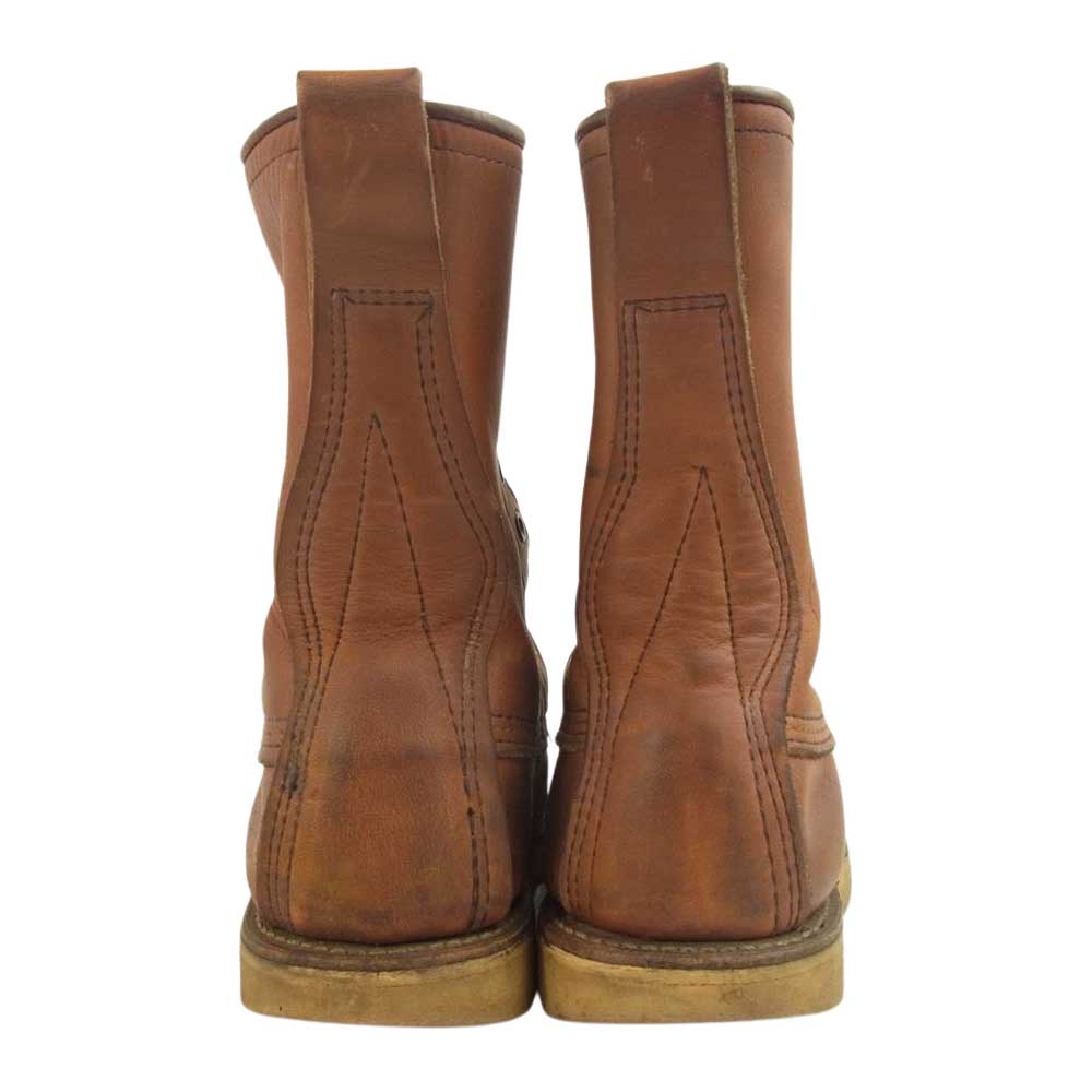 RED WING レッドウィング 877 アイリッシュセッター モックトゥ クラシック ワークブーツ ブラウン系 7D【中古】