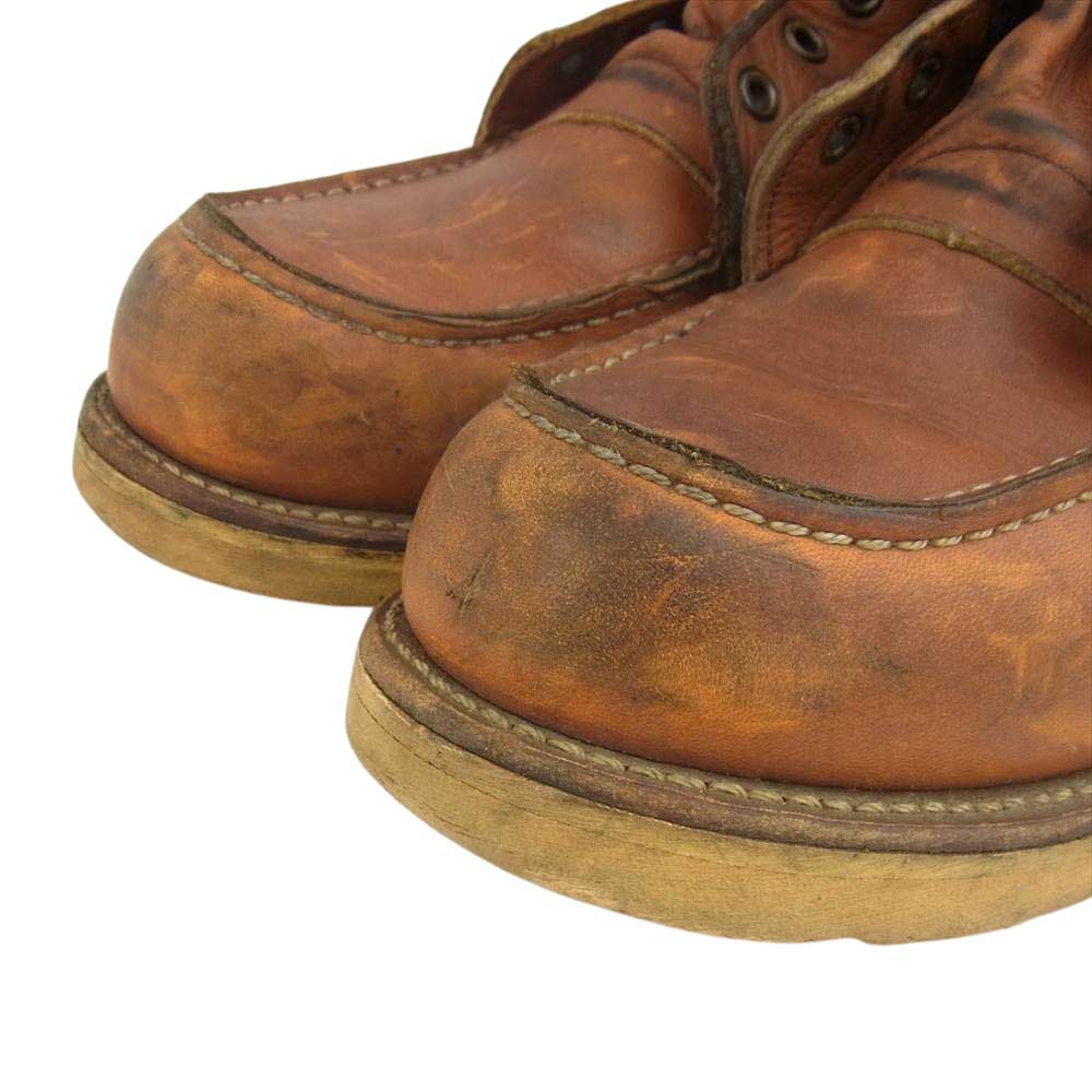 RED WING レッドウィング 877 アイリッシュセッター モックトゥ クラシック ワークブーツ ブラウン系 7D【中古】