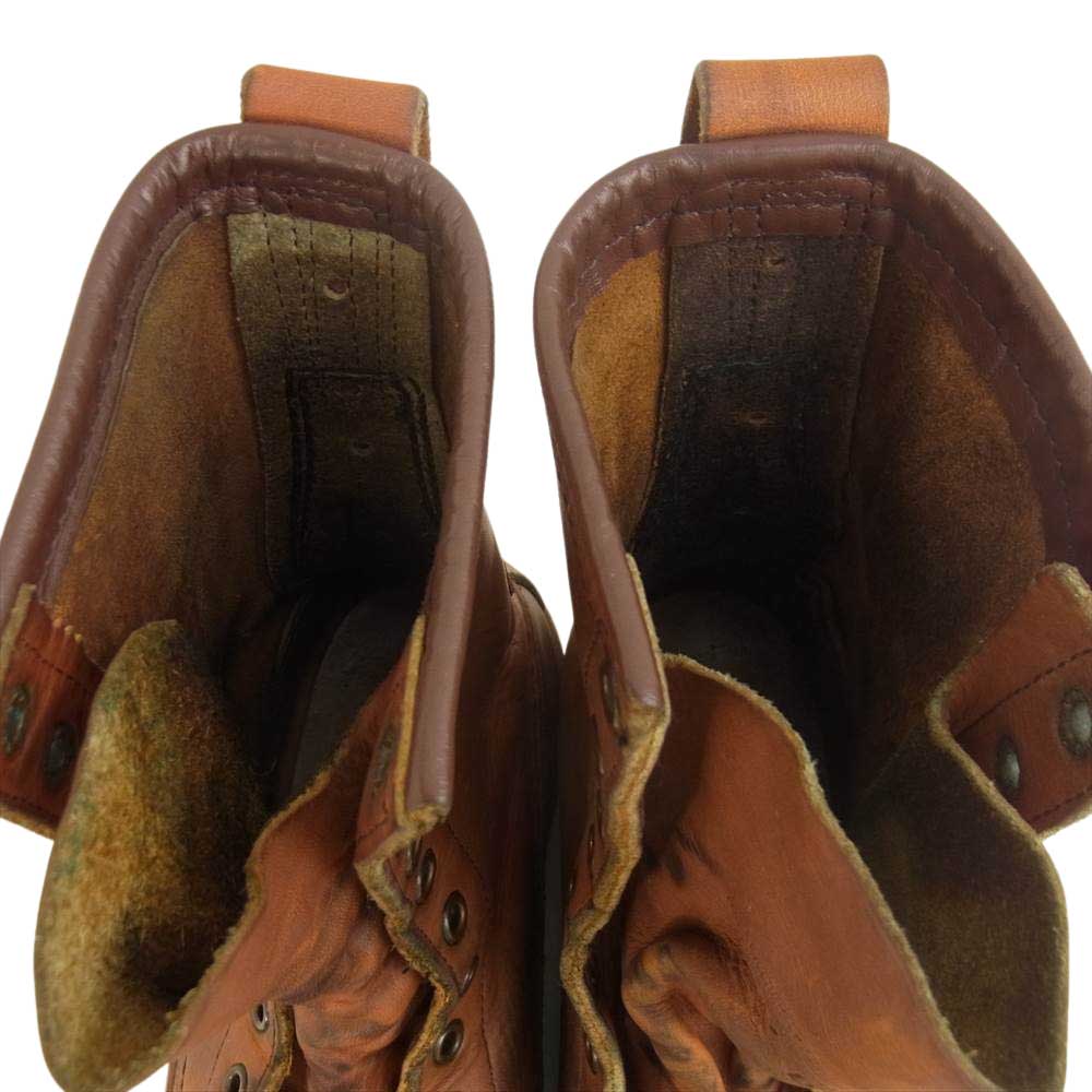 RED WING レッドウィング 877 アイリッシュセッター モックトゥ クラシック ワークブーツ ブラウン系 7D【中古】