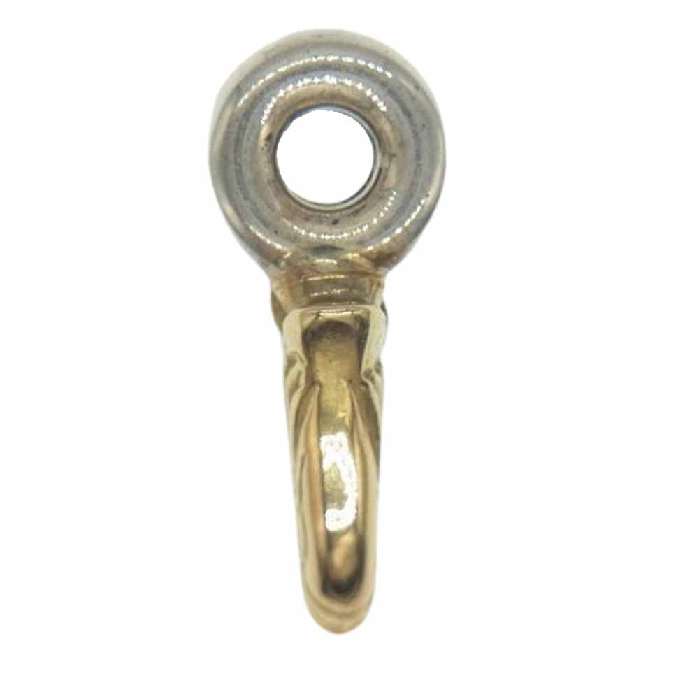 タディアンドキング K18 イーグルヘッド ビーズ ゴールド系【中古】