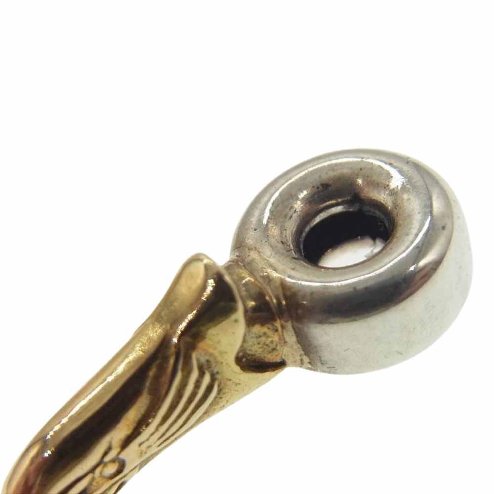 タディアンドキング K18 イーグルヘッド ビーズ ゴールド系【中古】