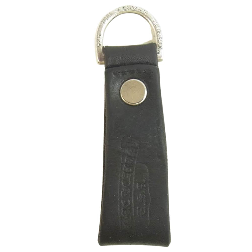 CHROME HEARTS クロムハーツ（原本無） BELT LOOP ベルトループ クロスボール Dリング ブラック系【中古】
