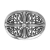 CHROME HEARTS クロムハーツ（原本有） BCKL OVAL 1.5 クラシック オーバルクロス バックル シルバー系【中古】