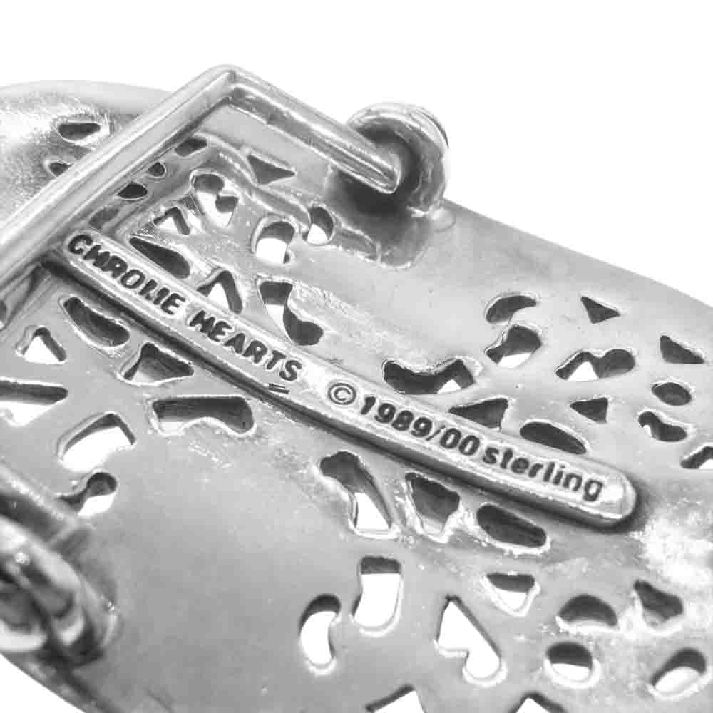 CHROME HEARTS クロムハーツ（原本有） BCKL OVAL 1.5 クラシック オーバルクロス バックル シルバー系【中古】