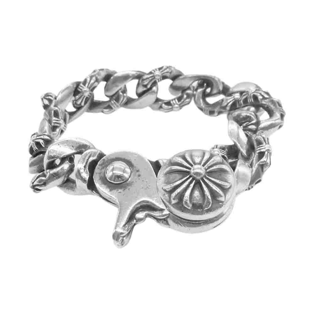 CHROME HEARTS クロムハーツ（原本有） FNCY CHN LNK ファンシー チェーン リンク ブレスレット シルバー系【中古】