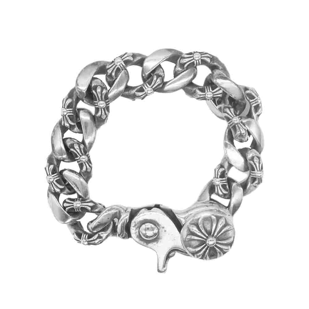 CHROME HEARTS クロムハーツ（原本有） FNCY CHN LNK ファンシー チェーン リンク ブレスレット シルバー系【中古】
