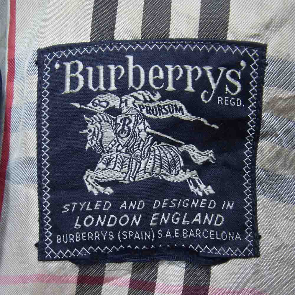 バーバリー BURBERRY ノバチェック エンブレム ネイビー コート 【公式