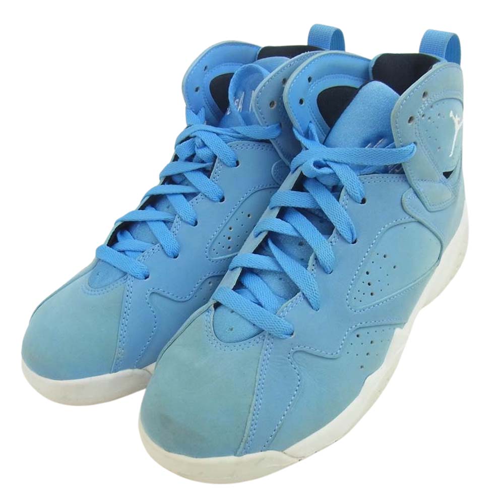 NIKE ナイキ 304774-400 AIR JORDAN 7 RETRO BG PANTONE エアジョーダン セブン パントン ライトブルー系 24㎝【中古】