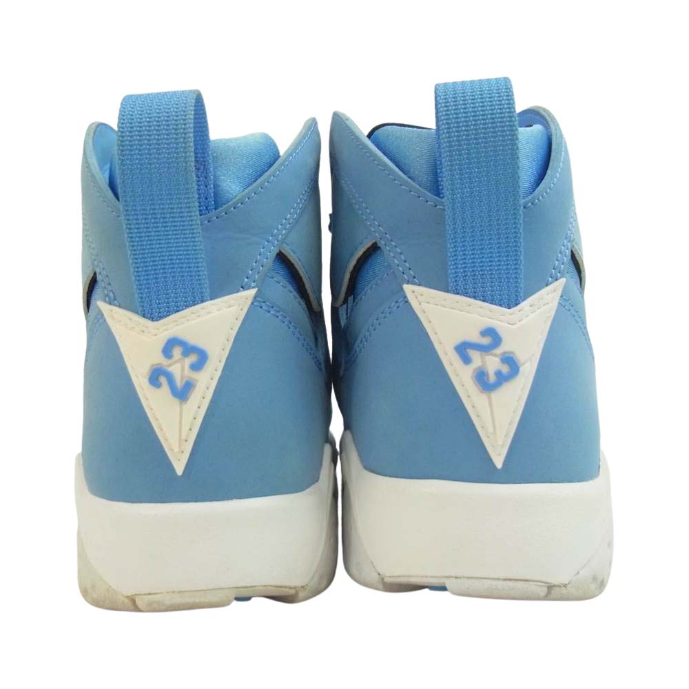 NIKE ナイキ 304774-400 AIR JORDAN 7 RETRO BG PANTONE エアジョーダン セブン パントン ライトブルー系 24㎝【中古】