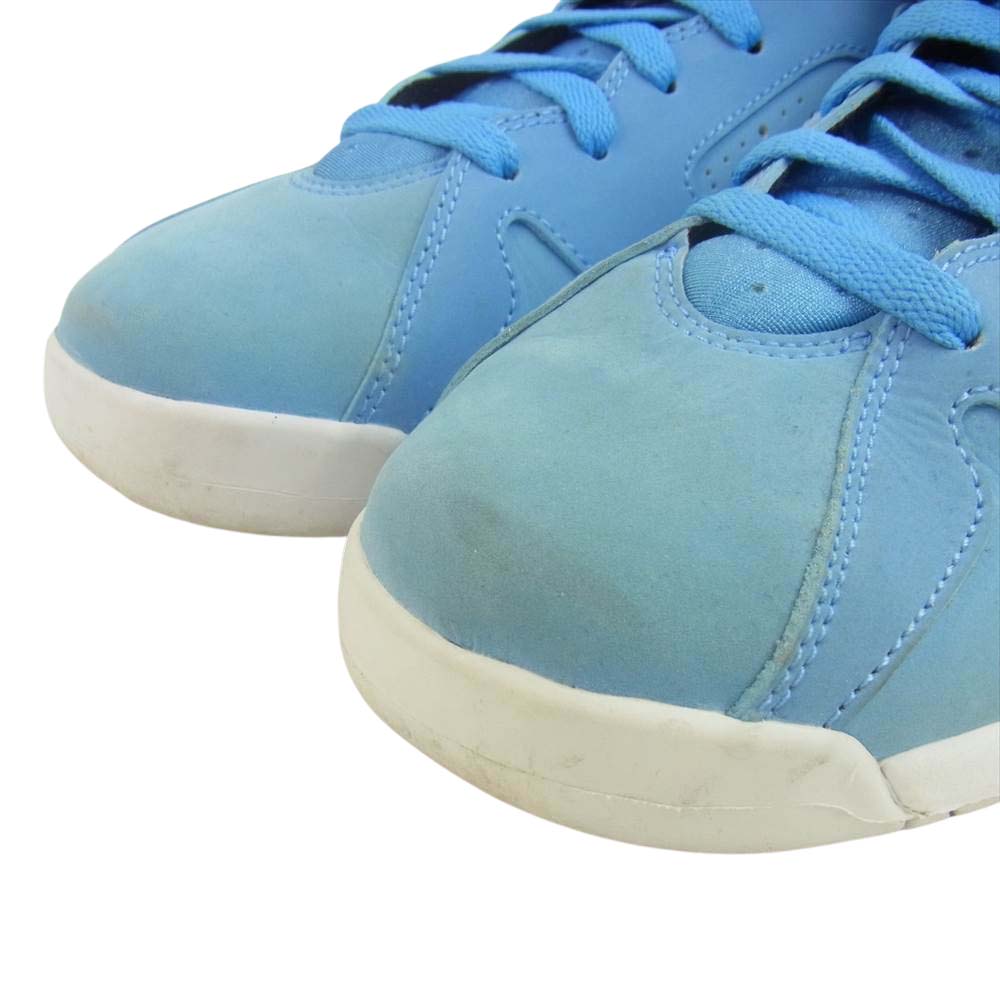 NIKE ナイキ 304774-400 AIR JORDAN 7 RETRO BG PANTONE エアジョーダン セブン パントン ライトブルー系 24㎝【中古】