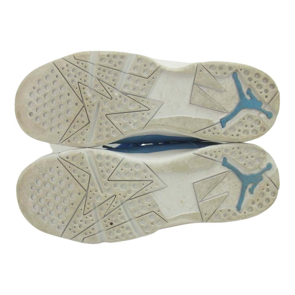 NIKE ナイキ 304774-400 AIR JORDAN 7 RETRO BG PANTONE エアジョーダン セブン パントン ライトブルー系 24㎝【中古】