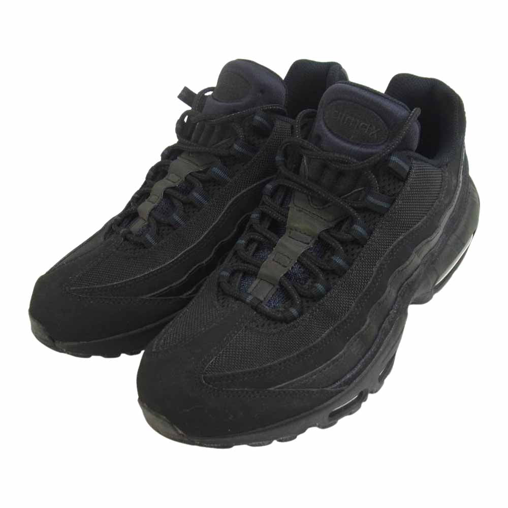 NIKE ナイキ 609048-092 AIR MAX 95 エアマックス ローカット スニーカー ブラック系 27cm【中古】