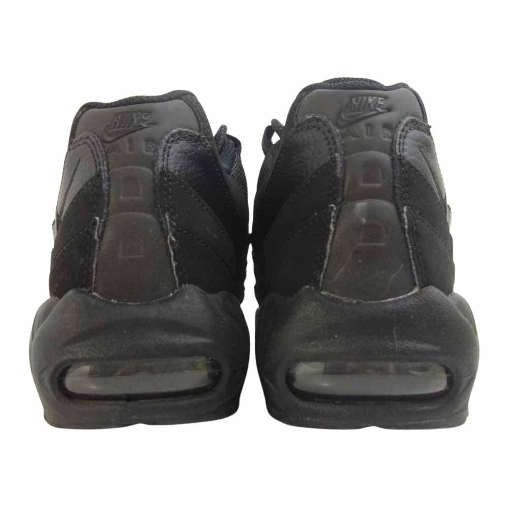 NIKE ナイキ 609048-092 AIR MAX 95 エアマックス ローカット スニーカー ブラック系 27cm【中古】