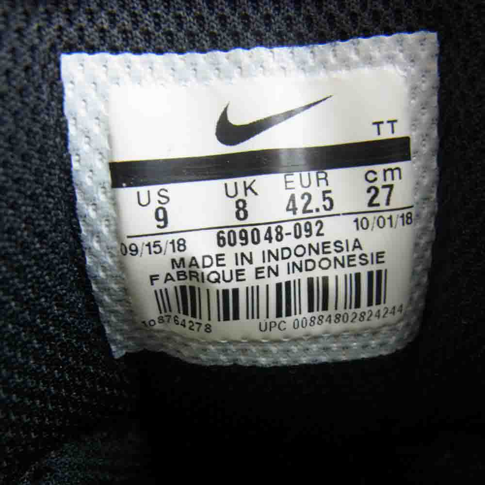 NIKE ナイキ 609048-092 AIR MAX 95 エアマックス ローカット スニーカー ブラック系 27cm【中古】