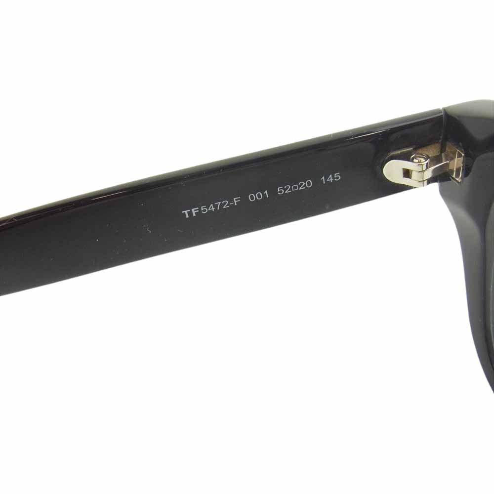 TOM FORD トムフォード FT5472 ウェリントン フレーム アイウェア 眼鏡 ブラック系【中古】