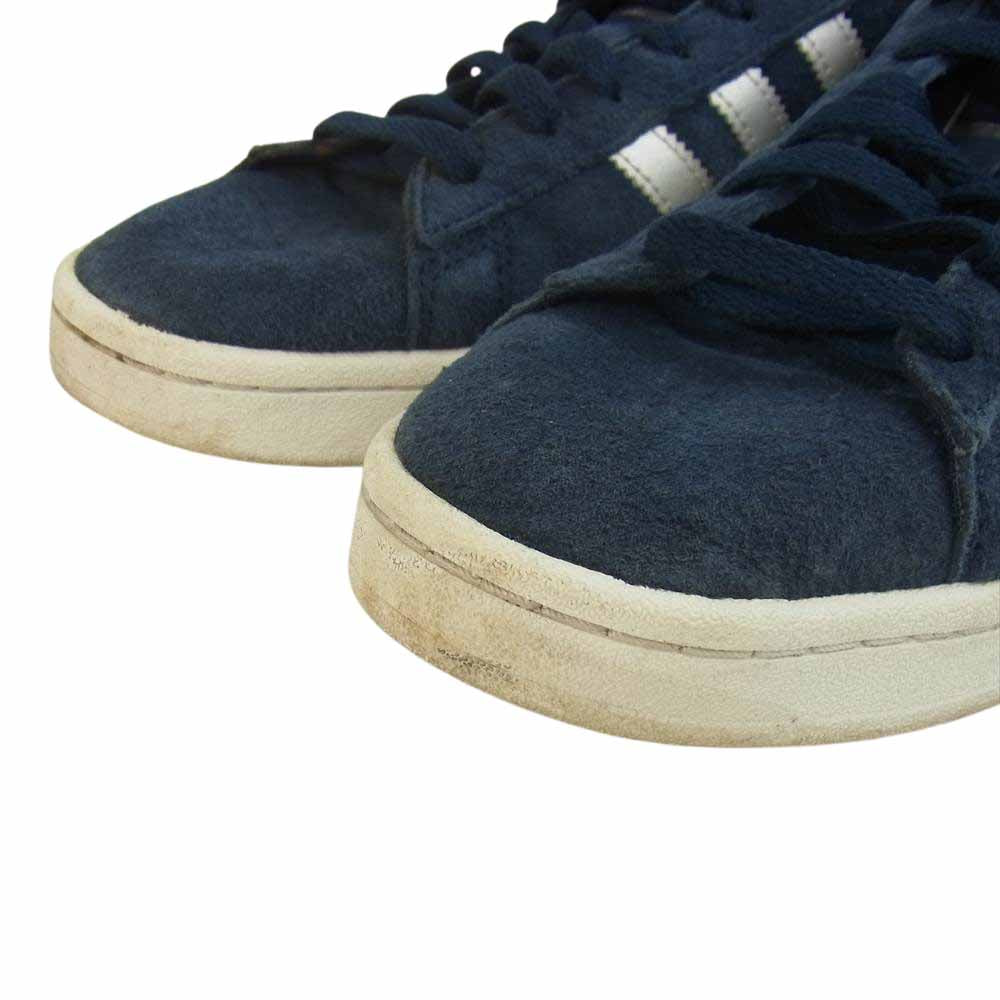 adidas アディダス B37826 CAMPUS キャンパス スエード スニーカー ネイビー系 27.5cm【中古】