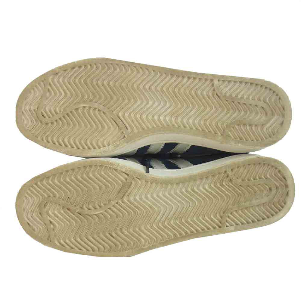 adidas アディダス B37826 CAMPUS キャンパス スエード スニーカー ネイビー系 27.5cm【中古】