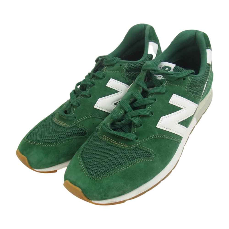 NEW BALANCE ニューバランス CM996CPF ランニング スニーカー グリーン系 28cm【中古】