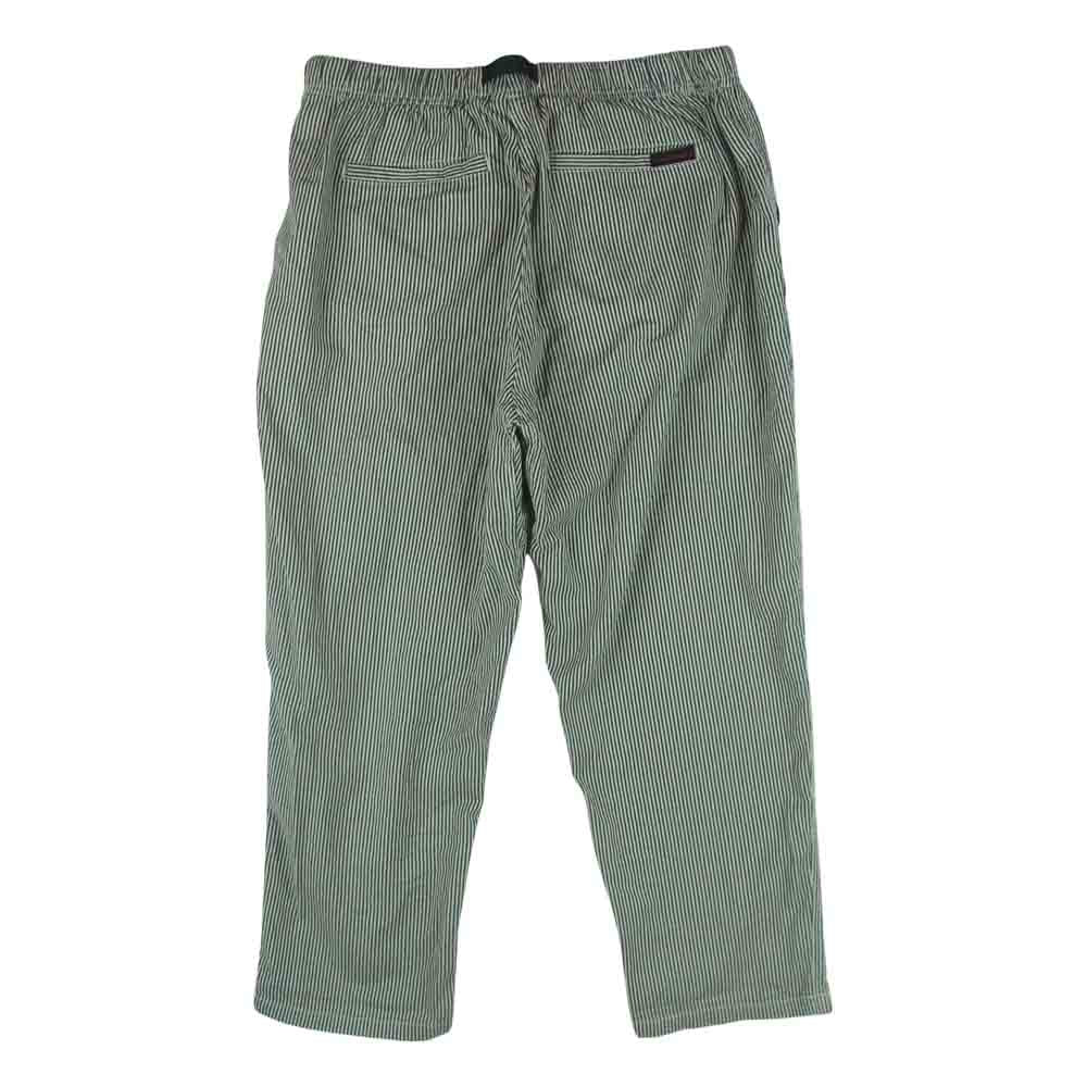 Gramicci グラミチ GUP-205044 サッカー ルーズ テーパード パンツ ネイビー系 オフホワイト系 L【中古】