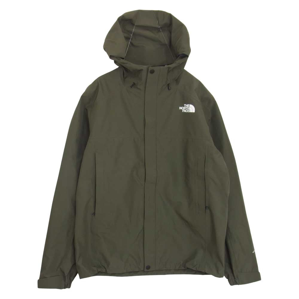 THE NORTH FACE ノースフェイス NP12114 FL DRIZZLE JACKET FL ドリズル ジャケット NT ニュートープ マウンテン パーカー カーキ系 L/G【中古】