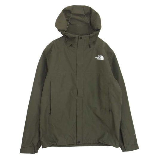 THE NORTH FACE ノースフェイス NP12114 FL DRIZZLE JACKET FL ドリズル ジャケット NT ニュートープ マウンテン パーカー カーキ系 L/G【中古】