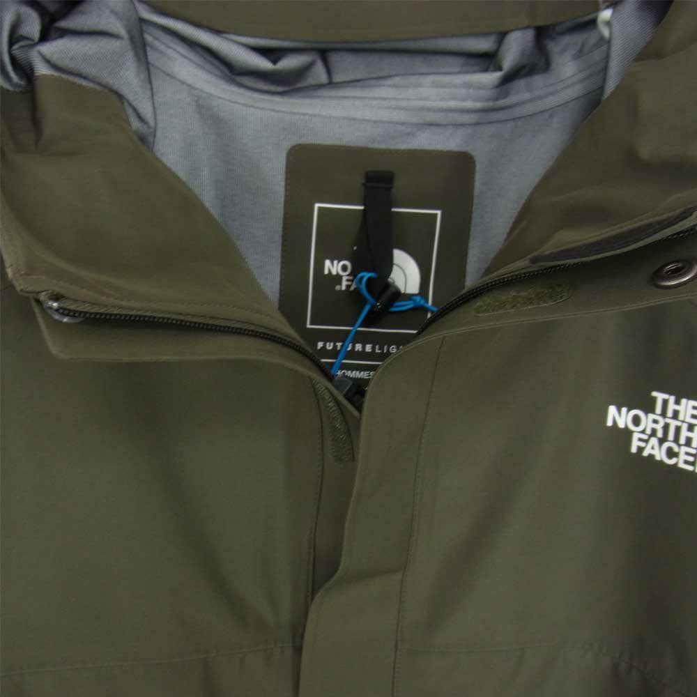 THE NORTH FACE ノースフェイス NP12114 FL DRIZZLE JACKET FL ドリズル ジャケット NT ニュートープ マウンテン パーカー カーキ系 L/G【中古】