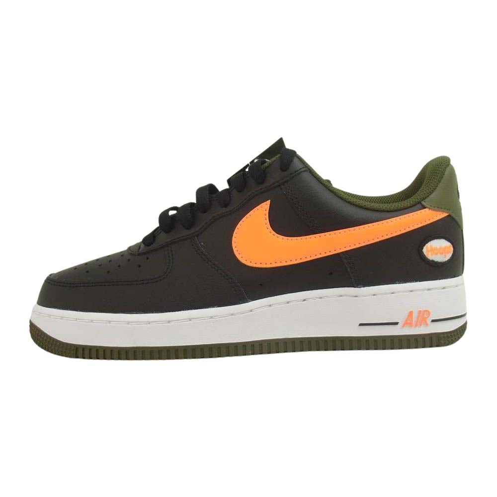 NIKE ナイキ DH7440 001 AIR FORCE 1 07 LV8 エア フォース 1 ロー 07 LV8 フープス2タイプ ブラック系 26cm【新古品】【未使用】【中古】
